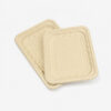 Shallow Bamboo Fiber Food Tray for Deli and Produce