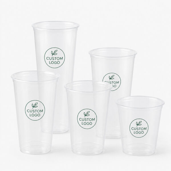Square PP Drink Cup with Straw-Slot Lid Square PP Drink Cup with Straw-Slot Lid