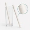 Telescopic White Paper Straws for Beverage Service Telescopic White Paper Straws for Beverage Service