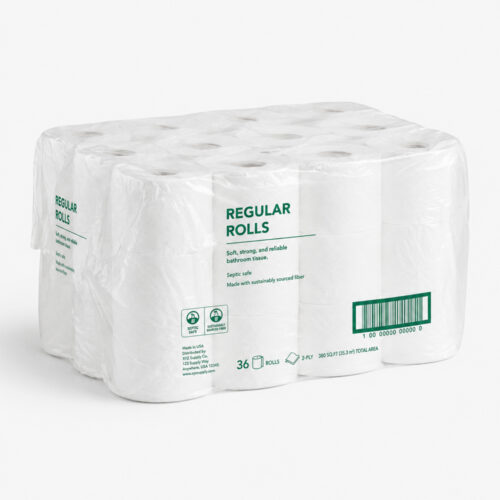 Toilet Paper Rolls for Retail and Bulk Supply