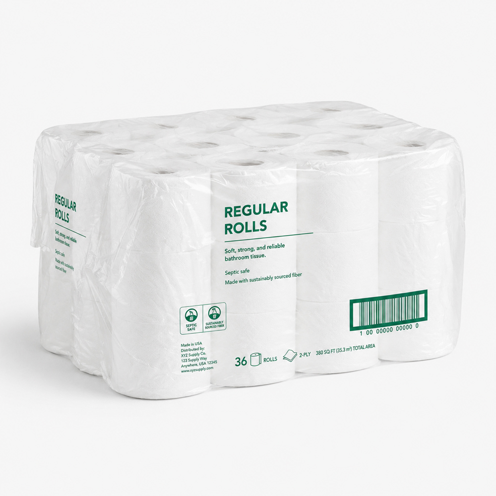 Toilet Paper Rolls for Retail and Bulk Supply