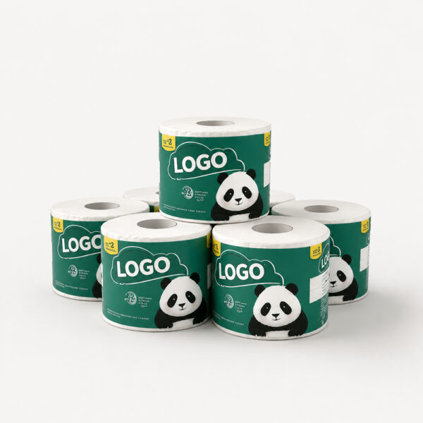 Toilet Paper Rolls in Custom Printed Retail Packs Toilet Paper Rolls in Custom Printed Retail Packs