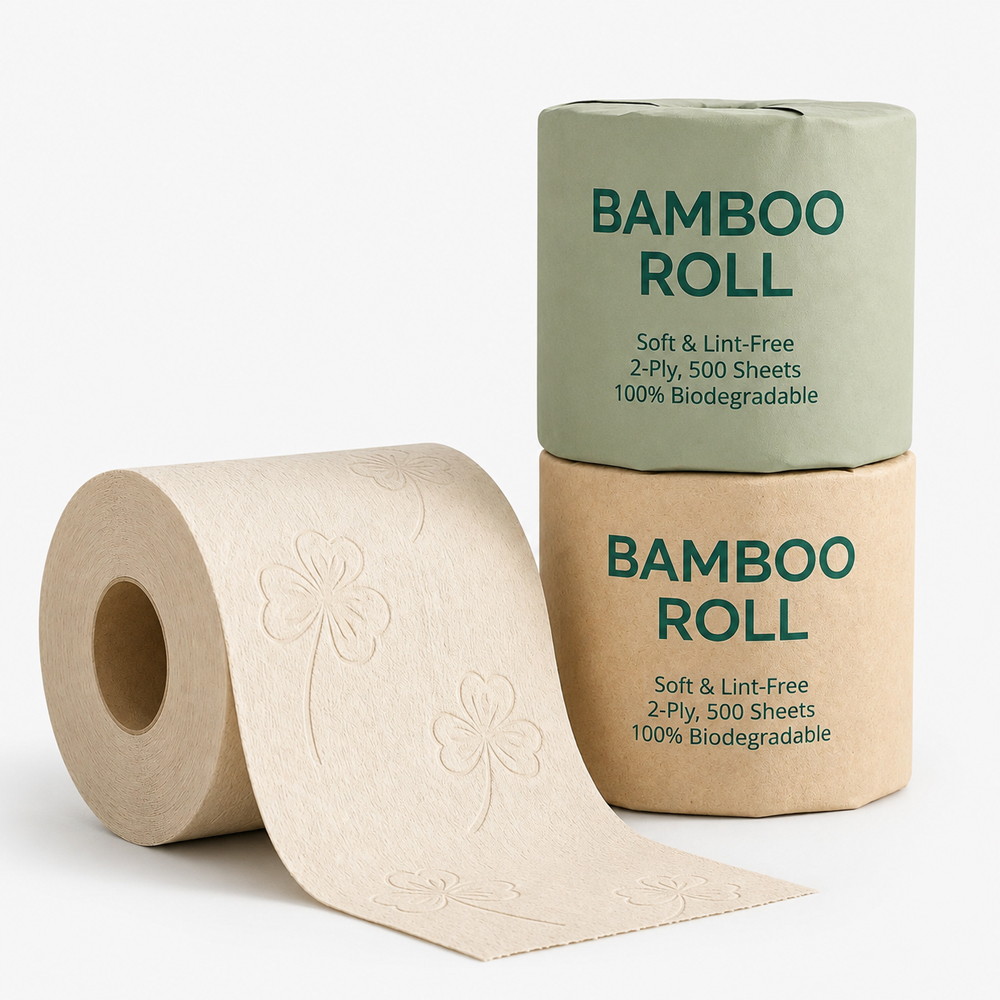 Toilet Paper Rolls with Custom Embossing Options