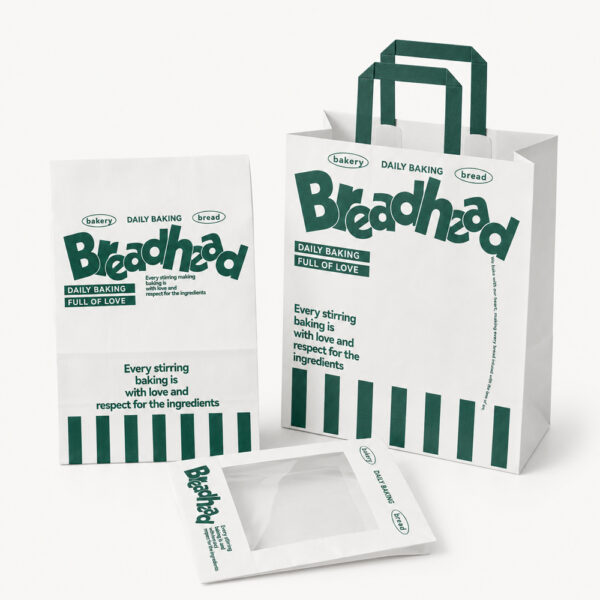 White Bakery Paper Bags for Bread and Pastry Packaging White Bakery Paper Bags for Bread and Pastry Packaging