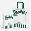 White Bakery Paper Bags for Bread and Pastry Packaging White Bakery Paper Bags for Bread and Pastry Packaging