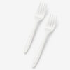 White Disposable Forks for Foodservice Catering White Disposable Forks for Foodservice Catering