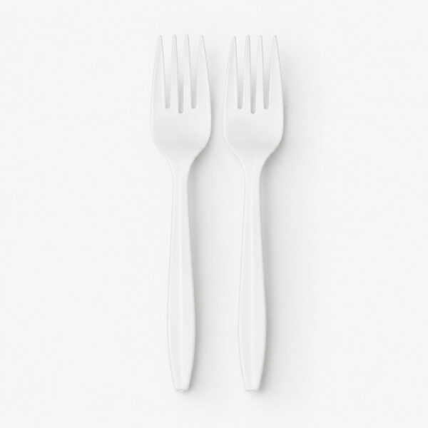 White Disposable Forks for Foodservice Catering White Disposable Forks for Foodservice Catering
