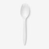 White Disposable Spork for Catering Meals White Disposable Spork for Catering Meals