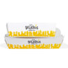 White Paper Food Tray for Takeaway Snacks