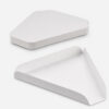 White Paper Pizza Slice Tray for Takeaway Service White Paper Pizza Slice Tray for Takeaway Service