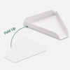 White Paper Pizza Slice Tray for Takeaway Service White Paper Pizza Slice Tray for Takeaway Service