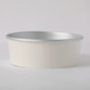 White Paperboard Bowl with Fitted Lid for Takeaway Meals