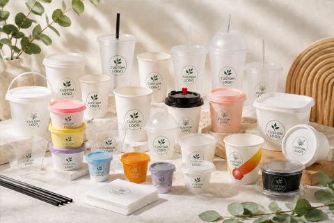 Wholesale PP cups for takeaway drinks and foodservice supply