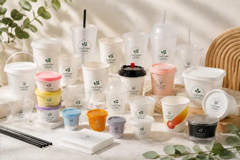 Wholesale PP cups for takeaway drinks and foodservice supply