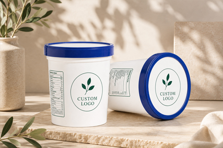 Wholesale PP yogurt or ice cream cups for restaurants and distributors