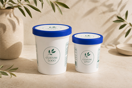 Wholesale PP yogurt or ice cream cups for restaurants and distributors
