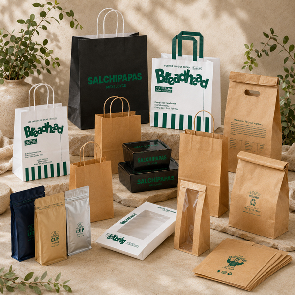 Wholesale paper bags for foodservice distributors