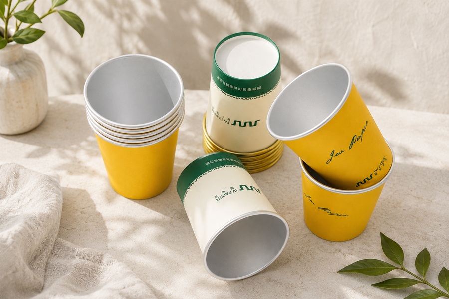 Wholesale paper cold cups for iced coffee and juice service