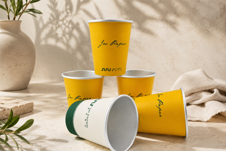 Wholesale paper cold cups for iced coffee and juice service