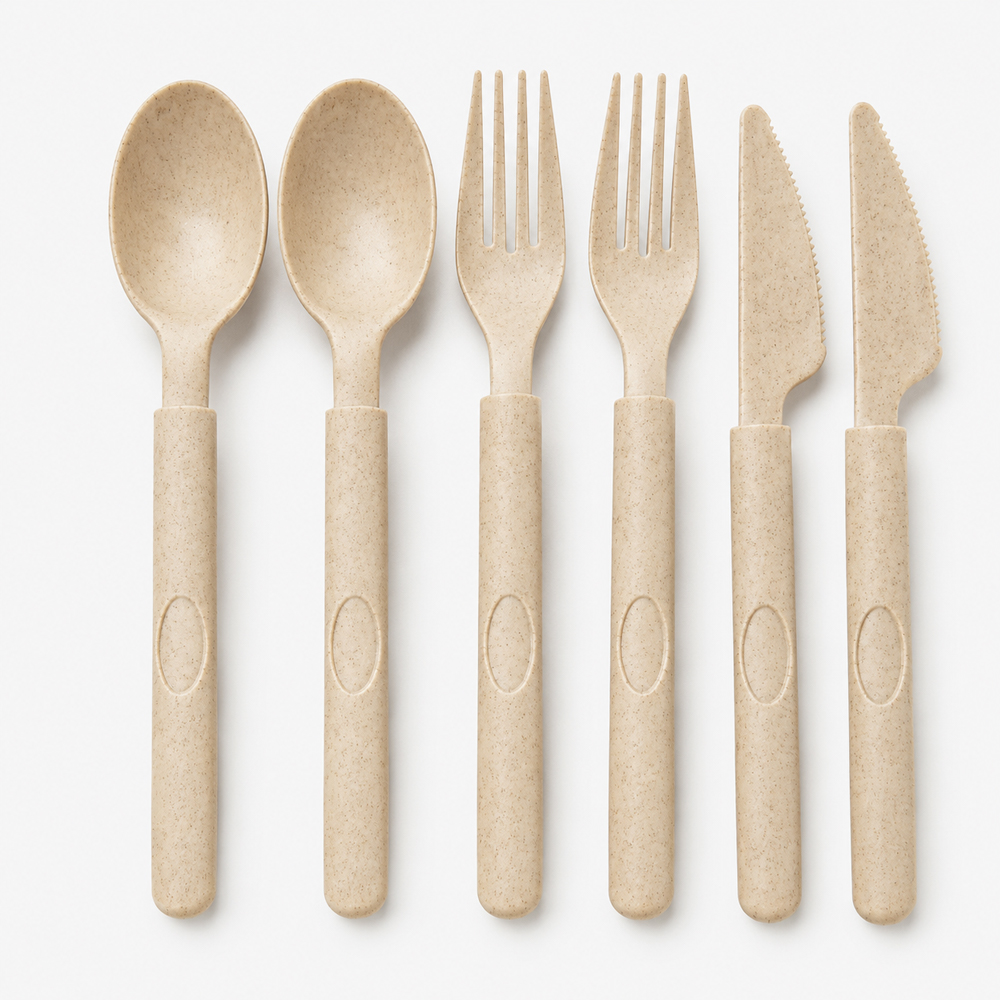 Wooden Cutlery Set for Foodservice Supply