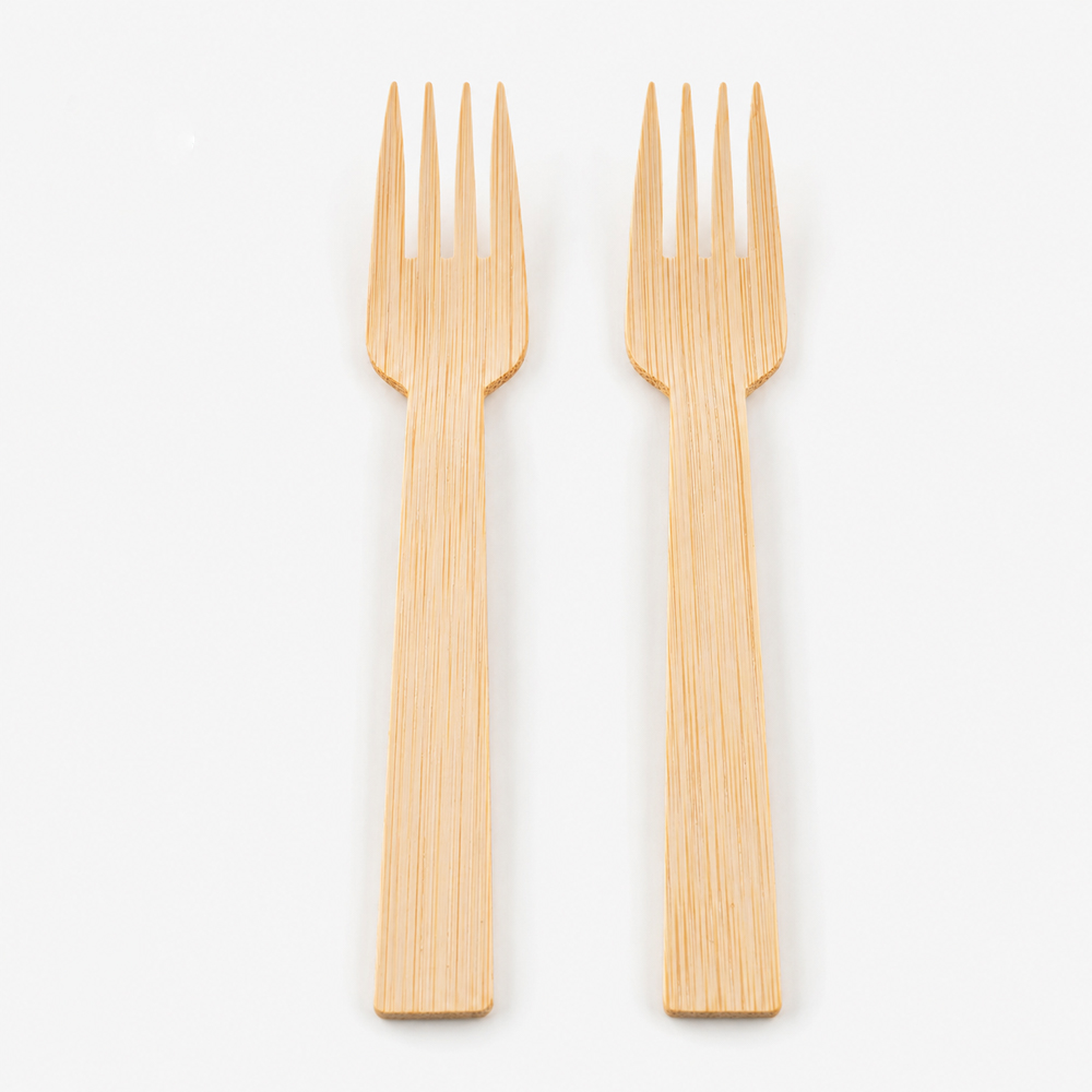 Wooden Disposable Fork for Salad Service