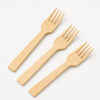 Wooden Disposable Fork for Salad Service