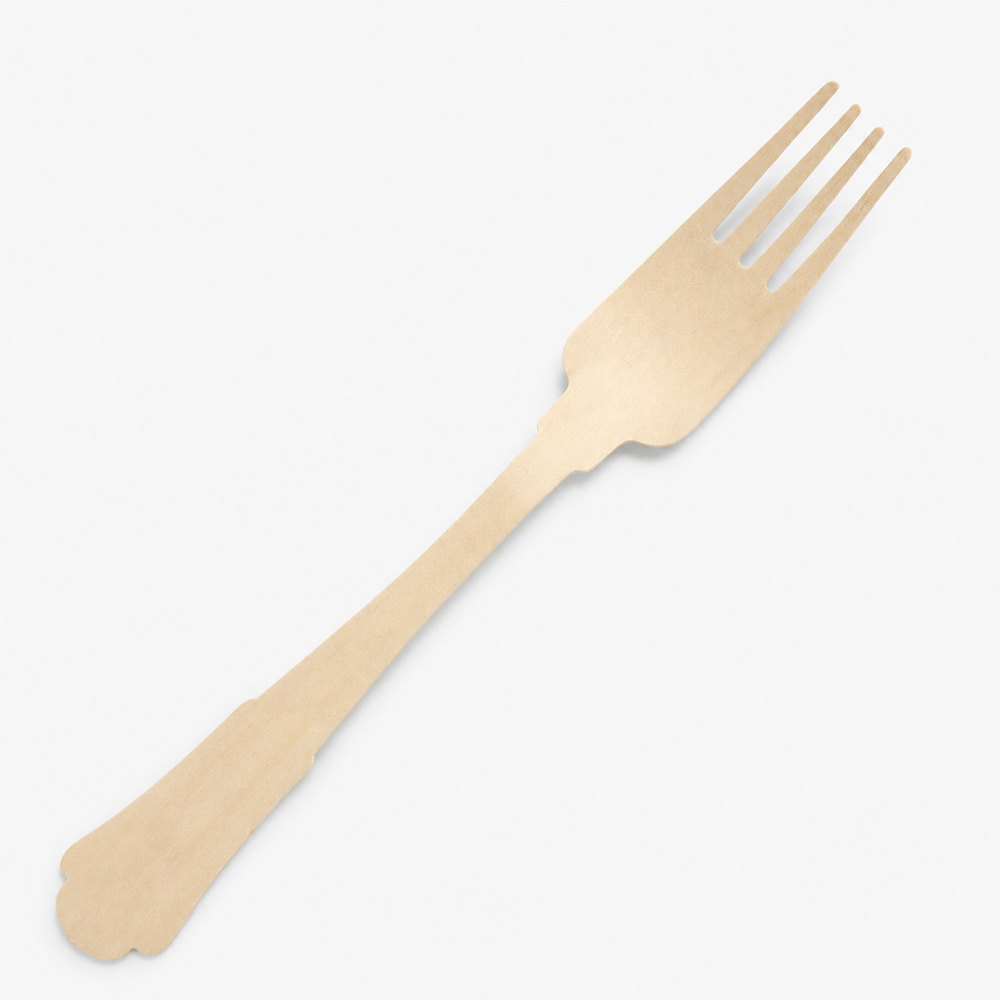 Wooden Disposable Forks for Foodservice Supply