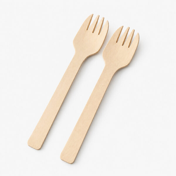 Wooden Disposable Forks for Foodservice Supply