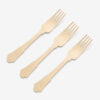 Wooden Disposable Forks for Foodservice Supply