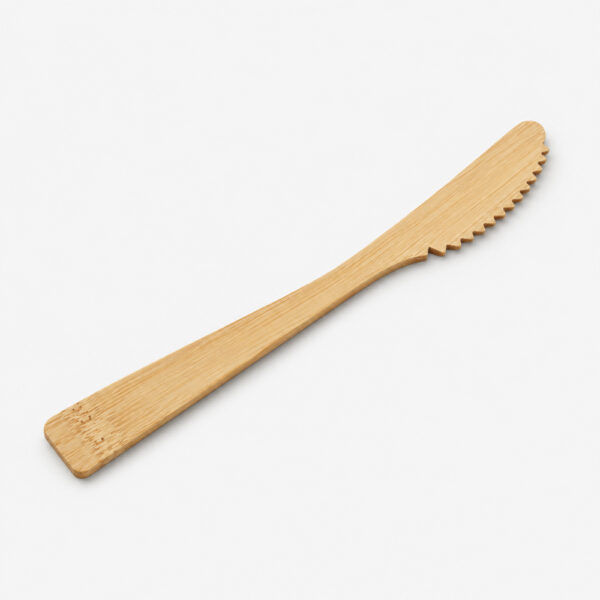 Wooden Disposable Serrated Knife for Bakery Service Wooden Disposable Serrated Knife for Bakery Service