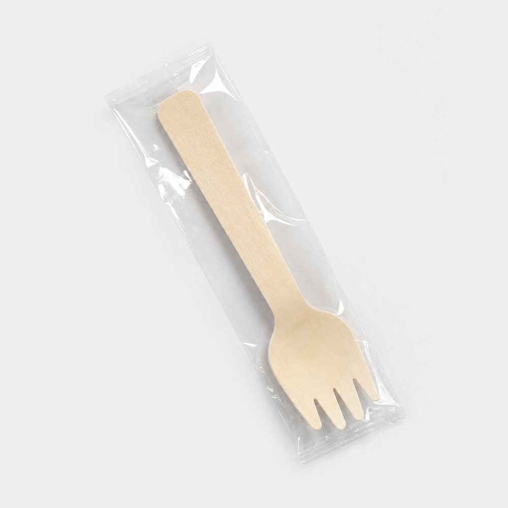 Wooden Disposable Spork for Foodservice Supply
