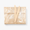 Wooden Serrated Disposable Knife for Catering Wooden Serrated Disposable Knife for Catering