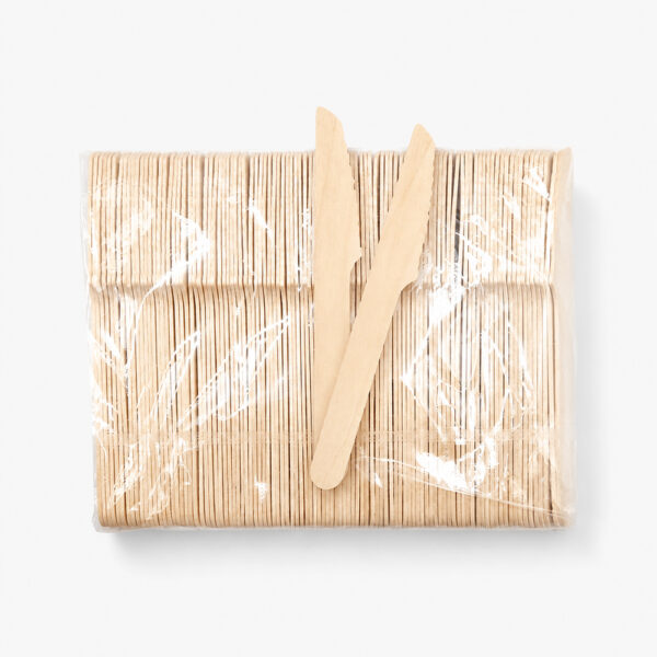 Wooden Serrated Disposable Knife for Catering Wooden Serrated Disposable Knife for Catering
