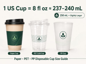 How Many Ounces in a Cup 8–32 oz Disposable Cup Size Guide