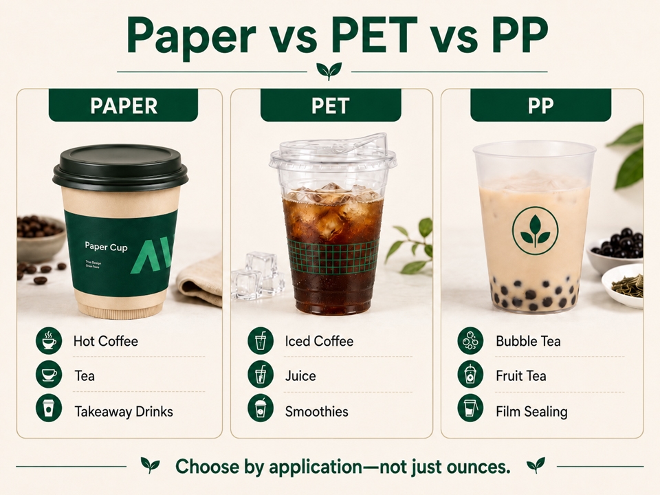 How Many Ounces in a Cup 8–32 oz Disposable Cup Size Guide