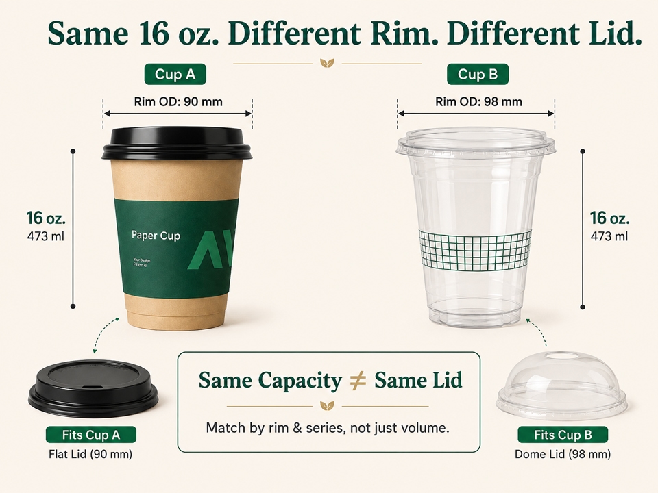 How Many Ounces in a Cup 8–32 oz Disposable Cup Size Guide
